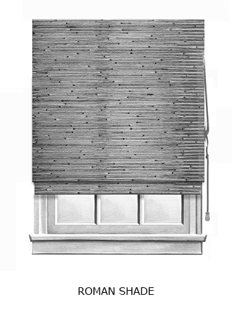 Woven Roman Shade